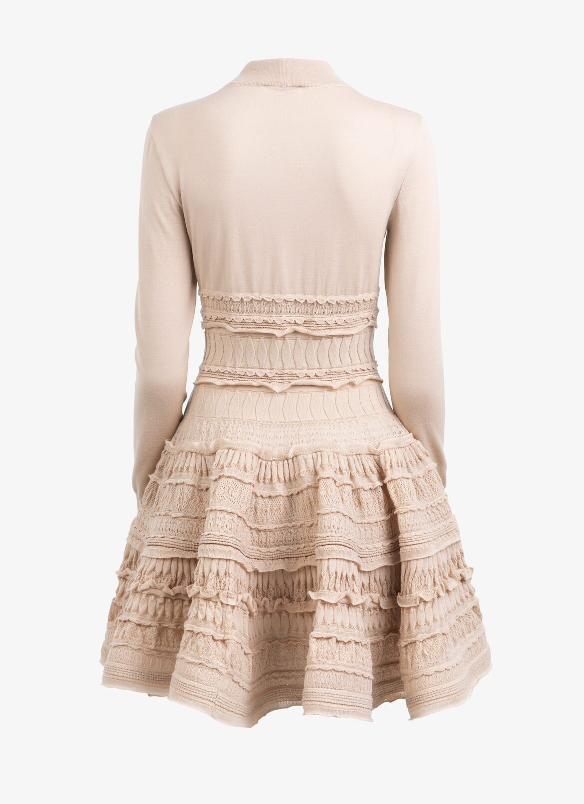 Alaïa Edition 2007 High-neck dress in wool crinoline ALAÏA SANDY ALAÏA EDITION 2007 HIGH-NECK DRESS IN WOOL CRINOLINE
